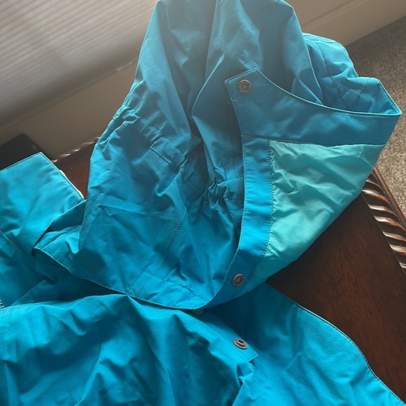 Girls XL (18) North Face blue ski jacket w/ inner shell